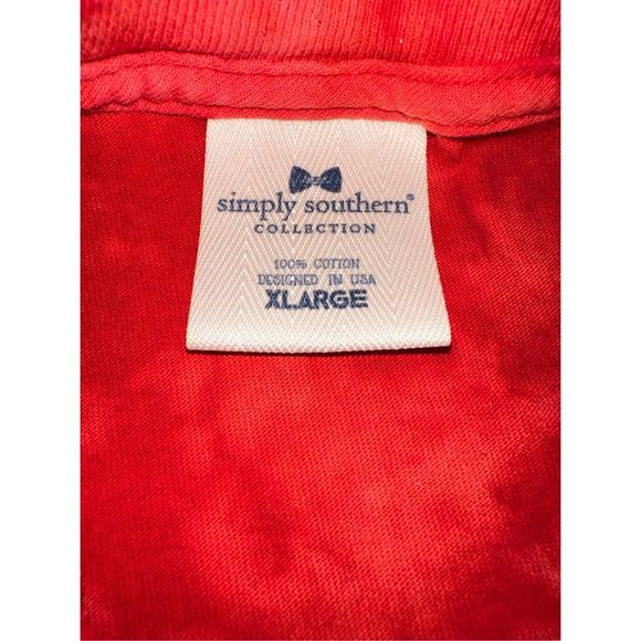 Simply Southern Christmas Santa Bleached Long Sleeve - Picture 5 of 5